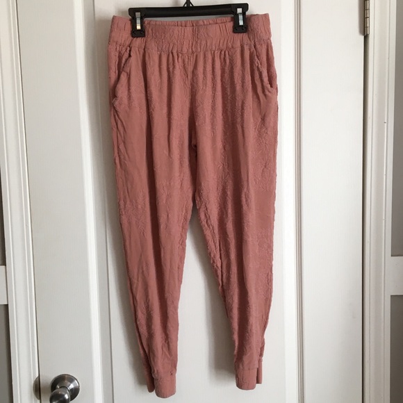 Anthropologie Saturday Sunday Pink Pants - Picture 2 of 6